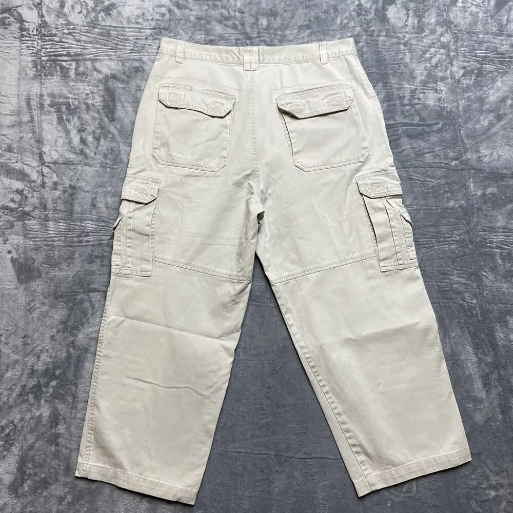 Vintage Jordan By Claudio‎ Muck Cargo Pants Men’s Size 36x30 Beige Pants